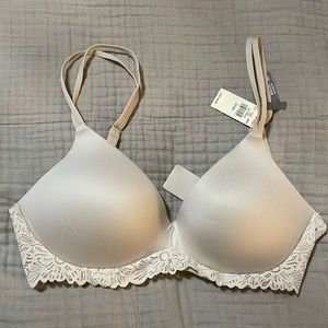 NWT Nude aerie real sunny wireless bra